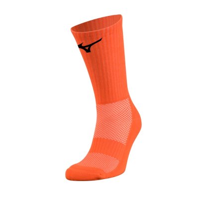 Calcetines Mizuno Handball Pair Hombre - Naranjas / Negros - Chile M218FZGOTU